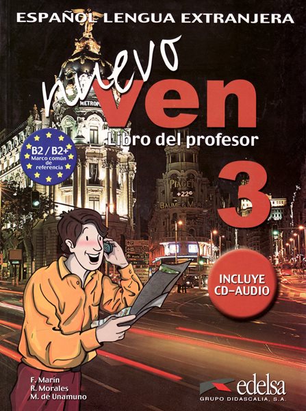 Nuevo Ven 3 - Libro del profesor  + CD - Marín