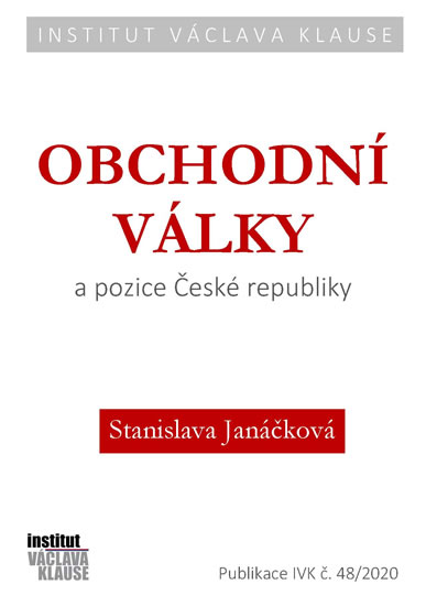 Obchodní války a pozice ČR - Janáčková Jaroslava