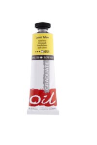 Olejová barva Daler-Rowney 38 ml - citrónová