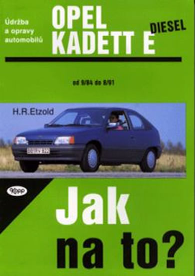 Opel Kadet E diesel - 9/84 - 8/91 - Jak na to? - 8. - Etzold Hans-Rudiger Dr. - 20