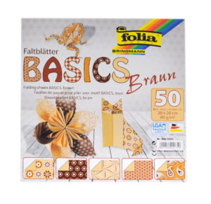 Origami papír Basics 80g/m2 - 10 x 10 cm