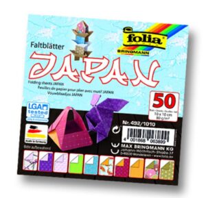 Origami papír Japonsko 80g/m2 - 10 x 10 cm