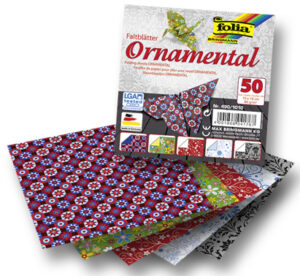Origami papír Ornamental 80g/m2 - 10 x 10 cm
