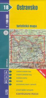 Ostravsko - mapa KP č.18 - 1:100t