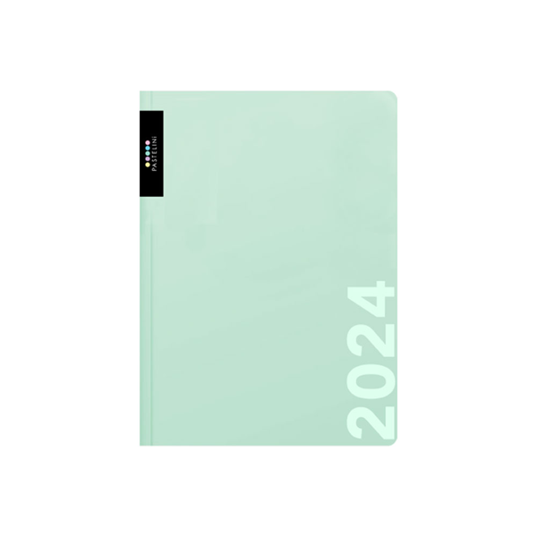Oxybag Diář 2024 A5 denní - PASTELINI zelená - 143 × 205 mm