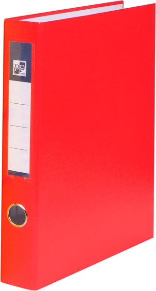 PP 4 kroužkový pořadač plastový A4 PP 4 cm - červený