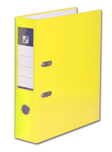 PP Pákový pořadač plastový A4 PP 7 cm - žlutý
