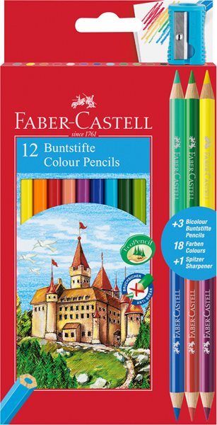 Pastelky Faber-Castell šestihranné Promo balení
