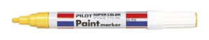 Pilot Paint Marker Lakový permanentní popisovač 2 mm - žlutý