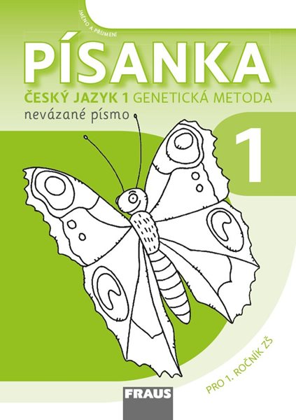 Písanka 1 pro Český jazyk 1. ročník - genetická metoda - nevázané písmo - 14