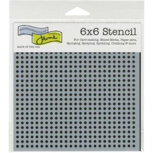 Plastová šablona - Micro Dots ( 15
