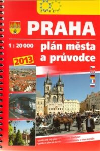 Praha plán města a průvodce 2013 - 16x23