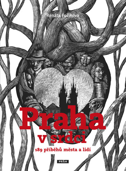 Praha v srdci - Fučíková Renáta - 18x24 cm