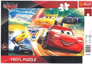 Puzzle deskové Cars - Boj o vítězství 33 x 23 cm