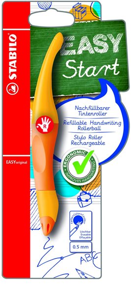 STABILO EASYoriginal P Roller pro praváky - žlutá/oranžová