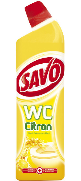 Savo WC 3 v 1 - citron 750 ml