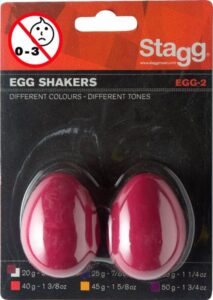 Shaker vajíčka - červená