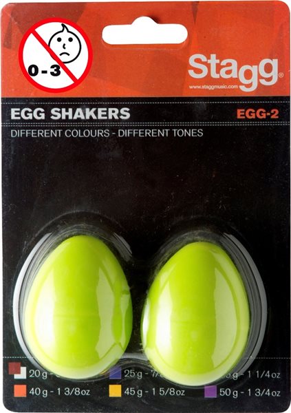 Shaker vajíčka - zelená