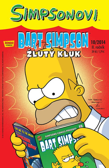 Simpsonovi - Bart Simpson 10/2014 - Žlutý kluk - Groening Matt - 17x26