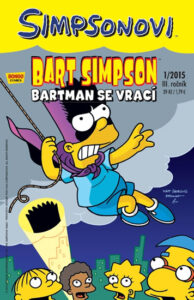 Simpsonovi - Bart Simpson 1/15 - Bartman se vrací - Groening Matt - 17x26 cm
