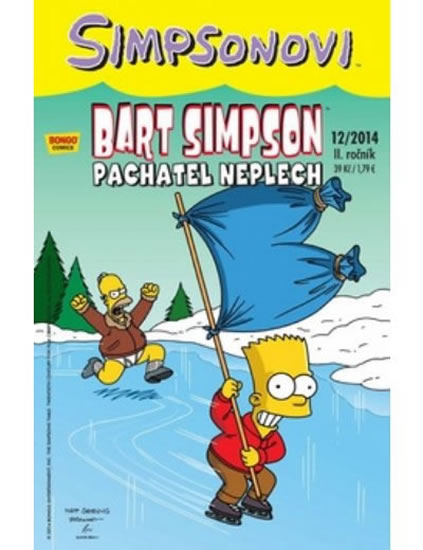 Simpsonovi - Bart Simpson 12/14 - Pachatel neplech - Groening Matt - 17x26 cm