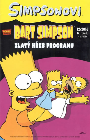 Simpsonovi - Bart Simpson 12/2016 - Zlatý hřeb programu - Groening Matt