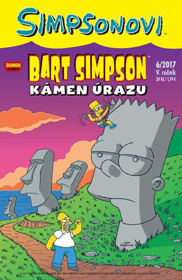 Simpsonovi - Bart Simpson 6/2017 - Kámen úrazu - Groening Matt