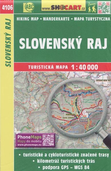 Slovenský ráj 1:40 000 - 12x17