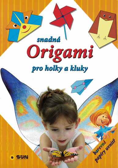Snadná origami pro holky a kluky - oranžová - neuveden