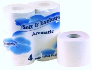 Soft & Exclusive toaletní papír 2 vrstvý - bílý ( 4 ks )