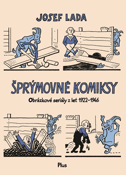 Šprýmovné komiksy - Josef Lada - 25x32 cm