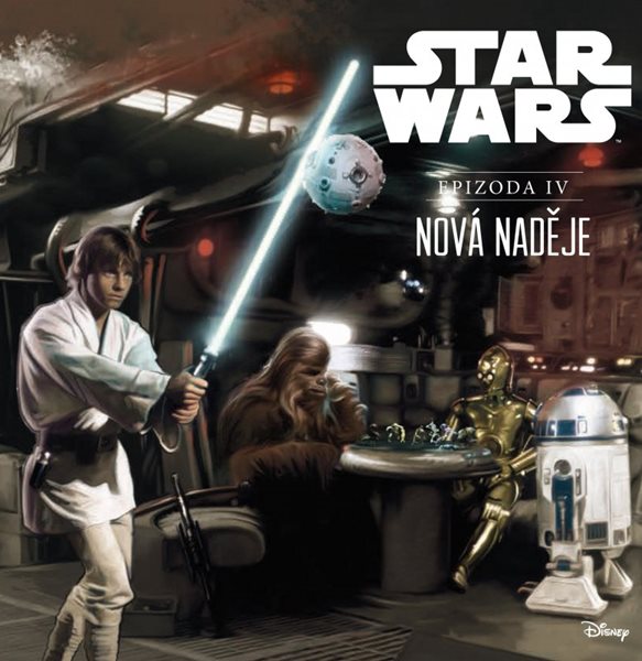 Star Wars IV: Nová naděje (ilustrované vydání) - Ryder Windham - 21x21 cm