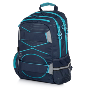 Studentský batoh OXY SPORT Pastel Line - Blue