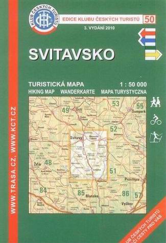 Svitavsko - mapa KČT č.50  - 1:50t