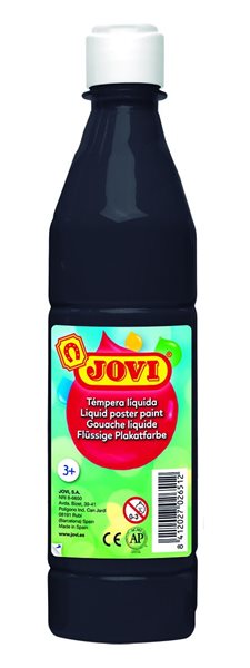 Temperová barva JOVI PREMIUM 500 ml - Černá