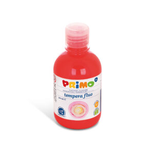 Temperová barva Primo fluorescenční - 300 ml - červená