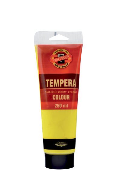 Temperová barva koh-i-noor Tempera 250 ml - žluť tmavá