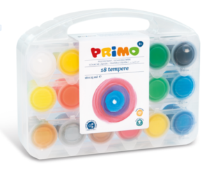 Temperové barvy PRIMO - dárková sada 18 x 25 ml (BASIC
