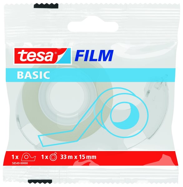 Tesa Lepicí páska Basic 33 m × 15 mm