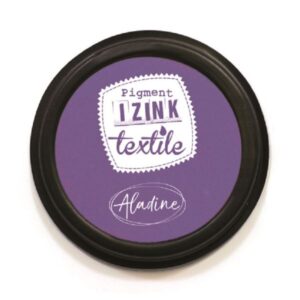 Textilní razítkovací polštářek Aladine IZINK - fialový
