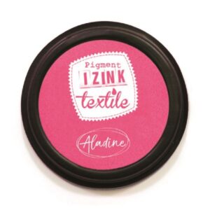 Textilní razítkovací polštářek Aladine IZINK - růžový