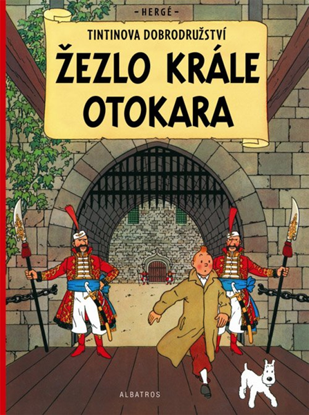 Tintin Žezlo krále Ottokara - Hergé - 22x30 cm