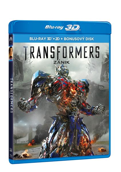 Transformers: Zánik (3 Blu-ray 3D + 2D + bonus BD) - Michael Bay - 13x19