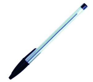 Victoria Jednorázové kuličkové pero – černé