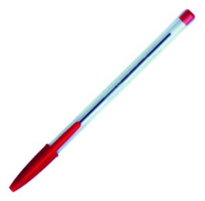 Victoria Jednorázové kuličkové pero – červené