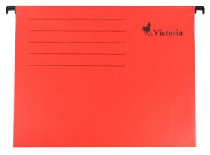 Victoria Závěsné zakládací desky A4 - červené