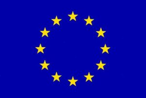 Vlajka EU - návlek na žerď 60×90 - 60x90 cm