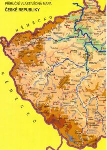 Vlastivěda 4 - Příruční vlastivědná mapa České republiky (náhradní mapa k učebnici) -