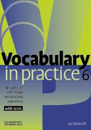 Vocabulary in Practice 6 Upper-intermediate - Driscoll Liz