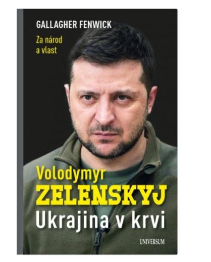 Volodymyr Zelenskyj – Ukrajina v krvi - Fenwick Gallagher - 21x15 cm